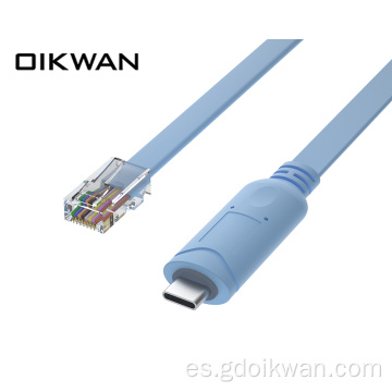 Cable de consola USB-C a RJ45 Cable de consola USB C RS232